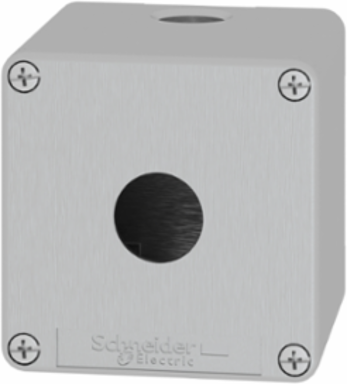 Die-Cast Control Station, 1 Cut-Out Ø 22mm, IP65, 80x80x77mm
