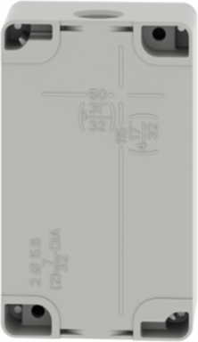 Harmony XAP Die Cast Control Station, 3 Cut-Outs, IP65/IP67, 130x80x51.5mm