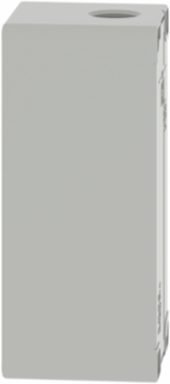 Die-Cast Control Station, Grey, 3 Cut-Outs, IP65, 80mm x 175mm x 77mm