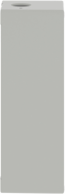 Die-Cast Empty Control Station, 4 Cut-Outs, IP65, Zinc Alloy, 80x220x77mm