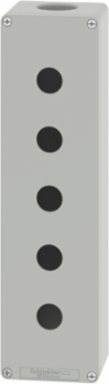 Die-Cast Empty Control Station with 5 Cut-Outs, 22 mm, IP65, 0.830 kg