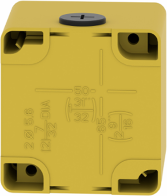 Harmony XAP Die Cast Empty Control Station, 1 Cut-Out 22mm, 80x80x77mm, IK07, IP65