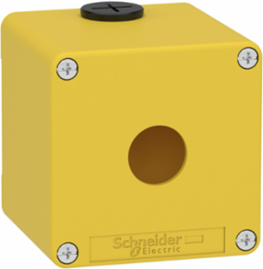 Harmony XAP Die Cast Empty Control Station, 1 Cut-Out Ø 22mm, 80x80x77mm, IK07, IP65