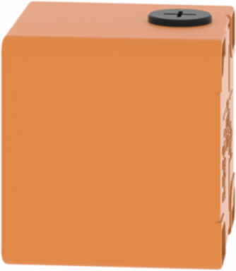 Harmony XAP Empty Control Station, 1 Cut-Out Ø 22mm, 80x80x77mm, Zinc Alloy
