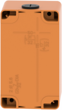 Harmony XAP Empty Control Station, Orange, 80x130x77 mm, 2 Cut-Outs