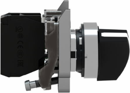 Harmony XB4 Selector Switch, 22mm, 3 Positions, IP69K