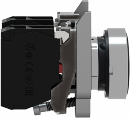 Harmony XB4 Metal Push Button 22mm, Spring Return, 1NO+1NC, IP66/IP67