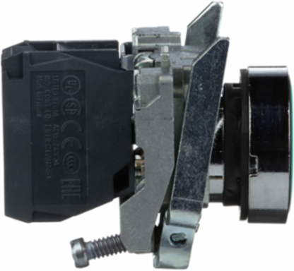 Harmony XB4 Green Metal Push Button 22mm, IP66, 1NO, Spring Return