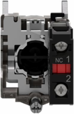 Harmony XB4 Red Metal Push Button 22mm Spring Return, NEMA 4X, IP66