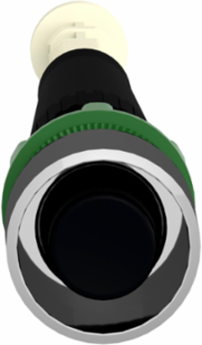 Harmony XB4 Manual Overload Reset Push Button 22mm, IP66, Black Flush