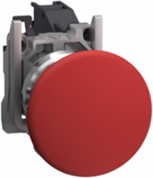 Harmony XB4 Red Mushroom Push Button, 40mm Diameter, IP65, ATEX Certified