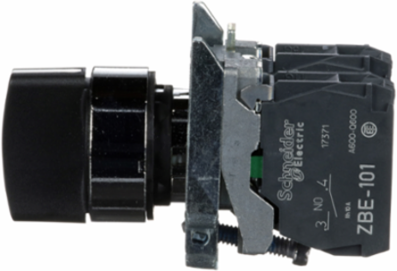 Harmony XB4 Selector Switch, 22mm, 3 Positions, Metal, IP66/IP67/IP69K