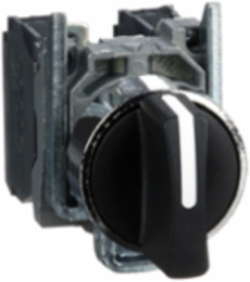 Harmony XB4 Selector Switch, 22mm, 3 Positions, Metal, IP66/IP67/IP69K