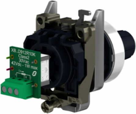 Harmony XB4 Potentiometer, 22mm, 100K Ohm, IP66/IP69K
