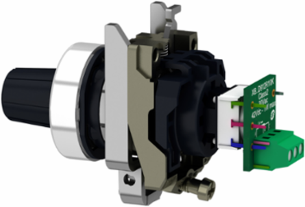 Harmony XB4 Potentiometer, 22mm, 100K Ohm, IP66/IP69K