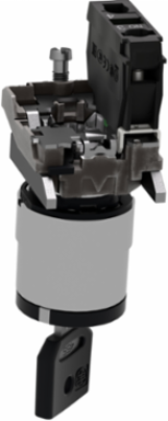 Harmony XB4 Key Selector Switch, 22mm, Metal, IP66, 1 NO