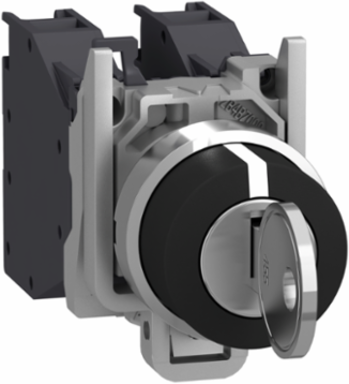 Complete Selector Switch, Harmony XB4, 3 Positions, IP66