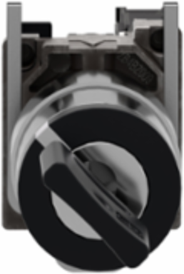Harmony XB4 Key Selector Switch, 22 mm, Black, 2 Positions, 1 NO