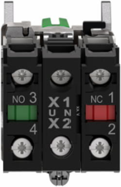 Harmony XB4 Illuminated Selector Switch, 22mm, 24V AC/DC, 1000000 Cycles