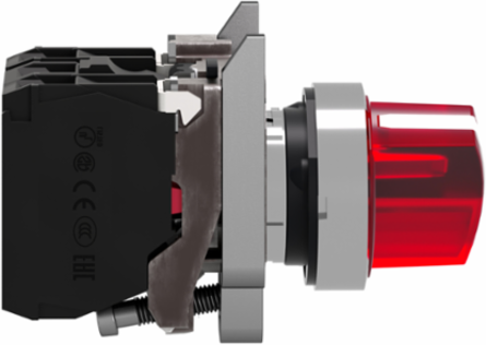 Harmony XB4 Illuminated Selector Switch, 22mm, 2 Positions, IP66/IP67/IP69K
