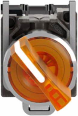 Harmony XB4 Illuminated Selector Switch, 22mm, 2 Position, 110...120V AC