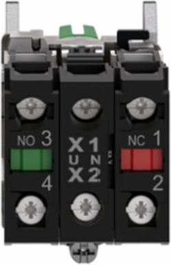 Harmony XB4 Illuminated Selector Switch 22mm, 3 Position, 24V AC/DC
