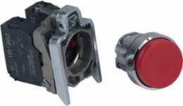 Harmony XB4 22mm Flush Metal Push Button, Spring Return, IP66/IP67/IP69K