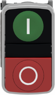 Harmony XB4 Double-Headed Push Button 22mm, 1NO+1NC, IP67