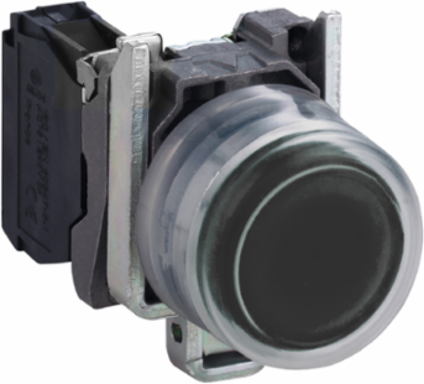 Harmony XB4 22mm Metal Push Button with Spring Return, IP66