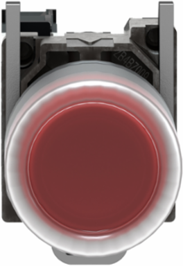 Harmony XB4 Red Push Button 22mm Spring Return, IP66/IP67, Metal