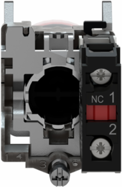 Harmony XB4 Red Push Button 22mm Spring Return, IP66/IP67, Metal