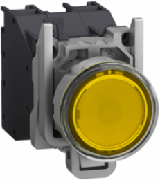 Harmony XB4 ATEX Metal Push Button, 22mm, Spring Return, 24-254V AC/DC
