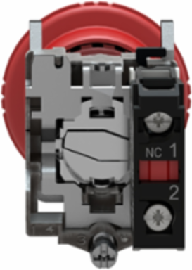 Harmony XB4 Emergency Stop Push Button, 40mm Mushroom Head, IP66