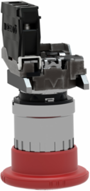 Harmony XB4 Emergency Stop Push Button, 40mm Mushroom Head, IP66