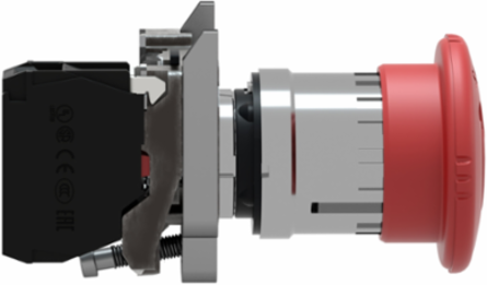 Harmony XB4 Emergency Stop Push Button, 40mm Mushroom Head, IP66