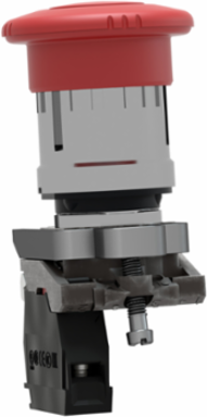 Harmony XB4 Emergency Stop Push Button, 40mm Mushroom Head, IP66