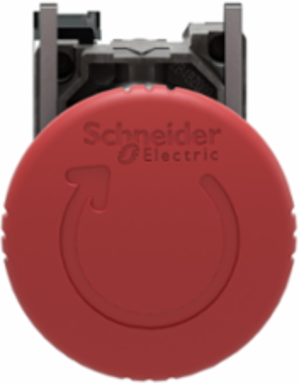 Harmony XB4 Emergency Stop Push Button, 40mm Mushroom Head, IP66