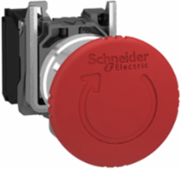 Harmony XB4 Emergency Stop Push Button, 40mm Mushroom Head, IP66