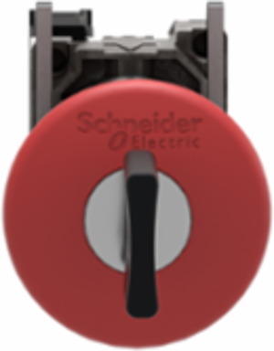 Emergency Stop Push Button, 40mm Red Mushroom, IP66, Key Release