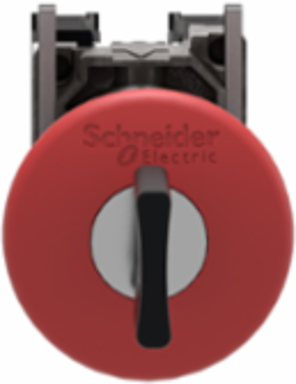 Emergency Stop Push Button 40mm Red Mushroom, IP66/67/69K, 1NO+1NC