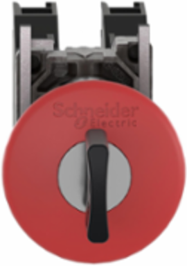 Harmony XB4 Emergency Stop Push Button 22mm, IP65, 455 Key Release