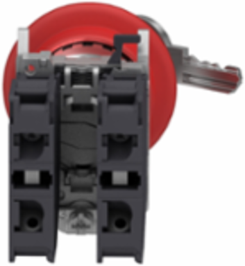 Harmony XB4 Emergency Stop Push Button 22mm, IP65, 455 Key Release
