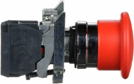 Harmony XB4 Emergency Stop Button 40mm Red Mushroom 22mm Mounting, IP66