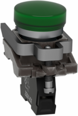 Harmony XB4 22mm Green Pilot Light - IP66, 110-120V AC, LED