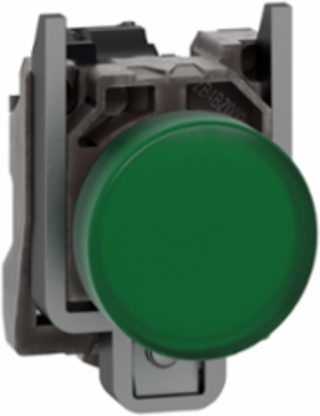 Harmony XB4 22mm Green Pilot Light - IP66, 110-120V AC, LED