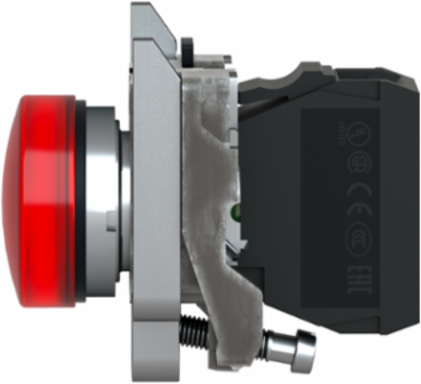 Harmony XB4 Red Pilot Light 22mm LED, IP66/IP67, 110-120V AC