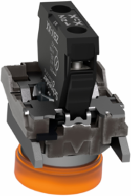 Harmony XB4 Orange Pilot Light, 22mm, Universal LED, 110-120V AC