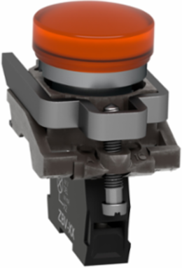 Harmony XB4 Orange Pilot Light, 22mm, Universal LED, 110-120V AC