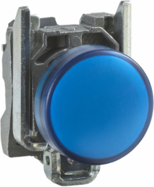 Harmony XB4 Blue Pilot Light, 22mm, Universal LED, 110-120V AC