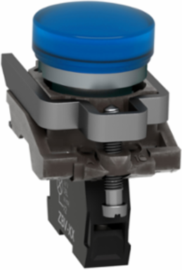 Harmony XB4 Blue Pilot Light, 22mm, Universal LED, 110-120V AC